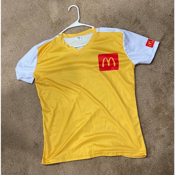 McDonald's Qatar World Cup 2022 Soccer Football Jersey Large - Picture 1 of 3